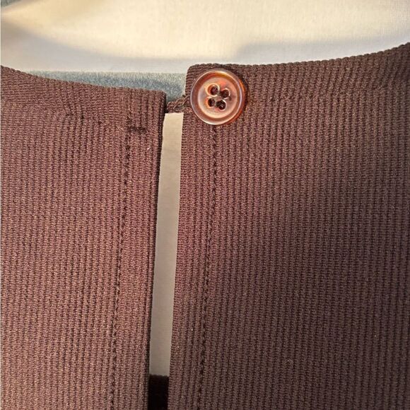 SC & CO Vintage brown faux belt tank top Size 12 - Picture 6 of 6